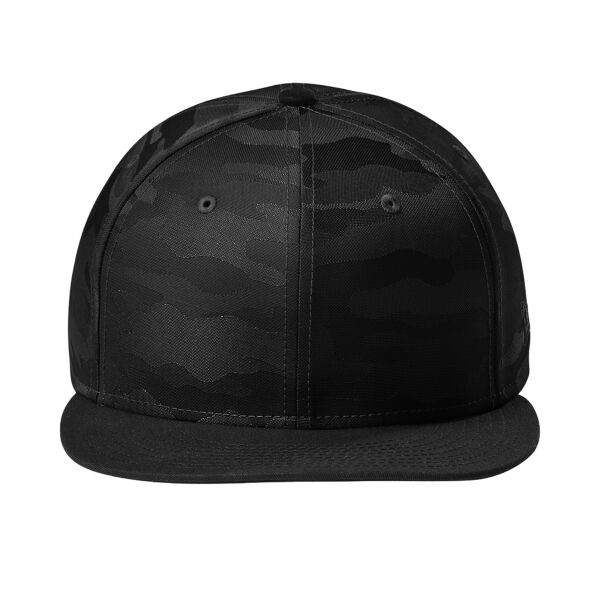 Camo Flat Bill Snapback Cap Thumbnail