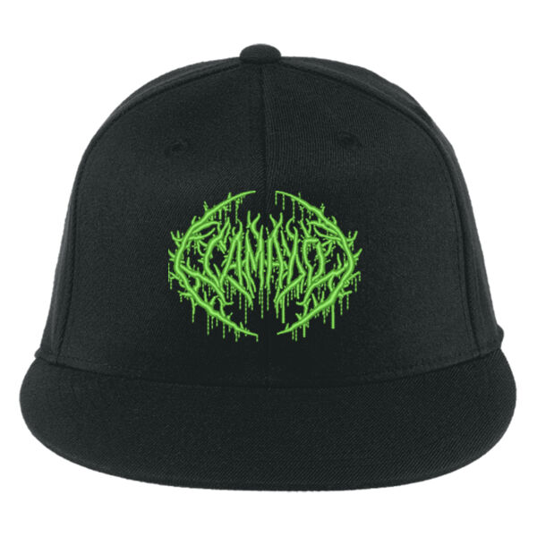 Green Logo Flexfit Cap Thumbnail